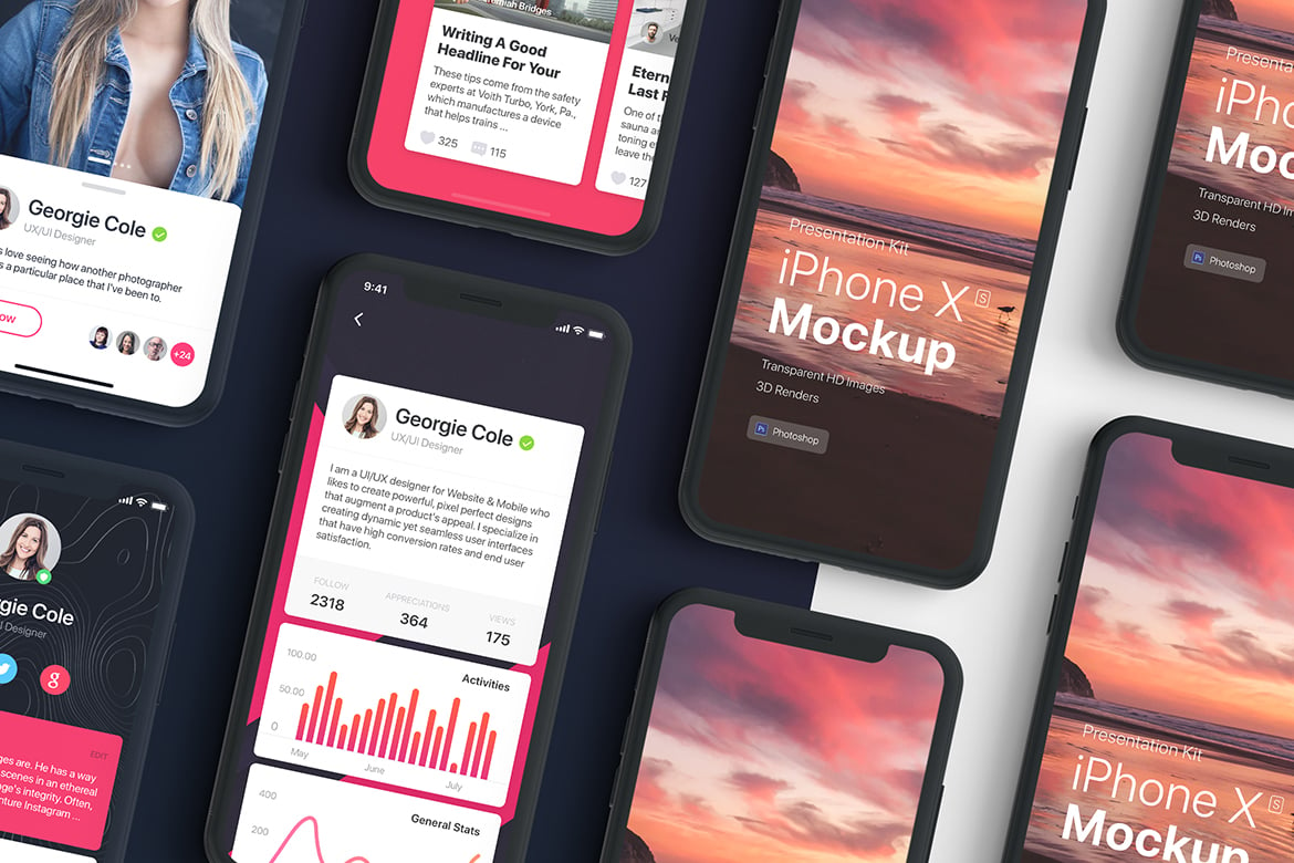 图片[5]-Presentation Kit – iPhone showcase Mockup（661482）-技能树